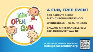 Parents & Preschoolers Open Gym Time