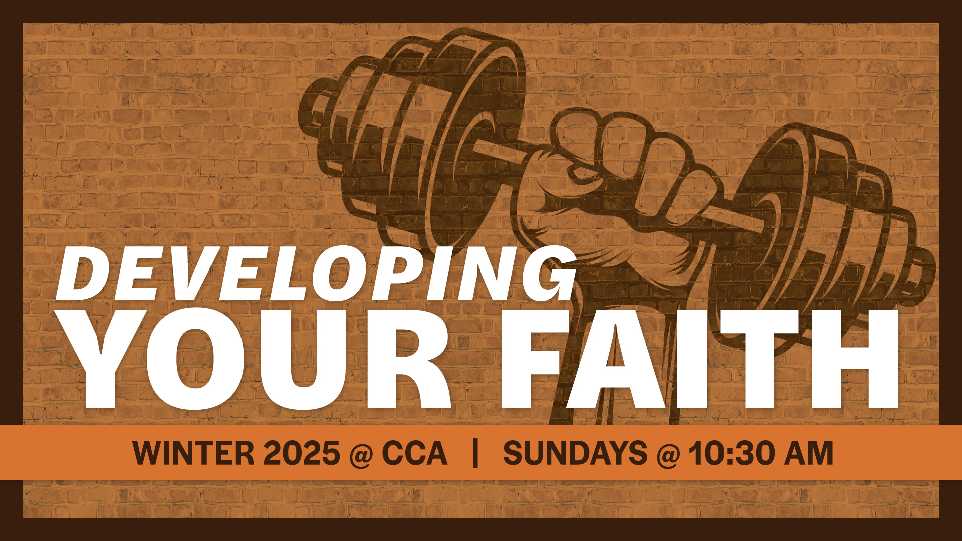 Developing Your Faith: Faith in the Valley